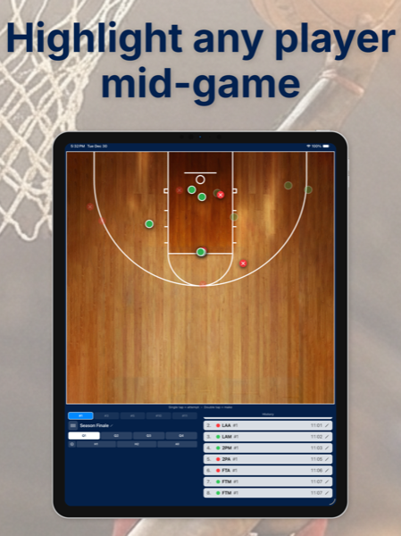 Highlight any player mid-game